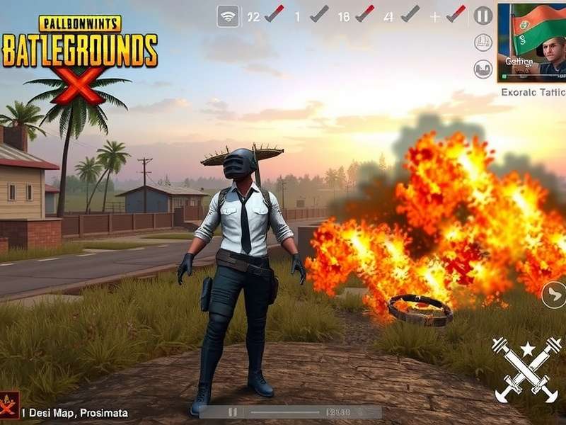 PUBG Indian Warrior X Desi Map